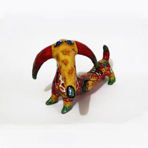 Keramik Dackel Hund