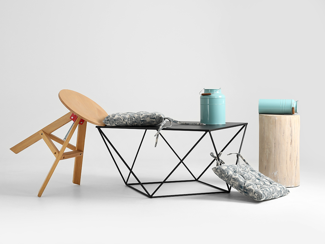 couchtisch daryl metall 80