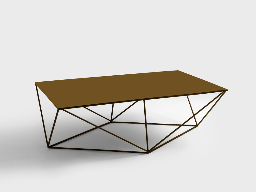 couchtisch daryl metall