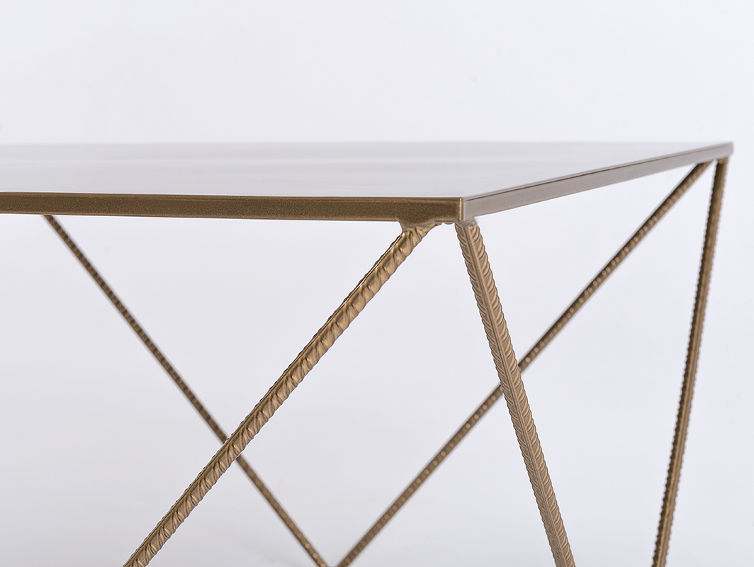 couchtisch daryl metall 80