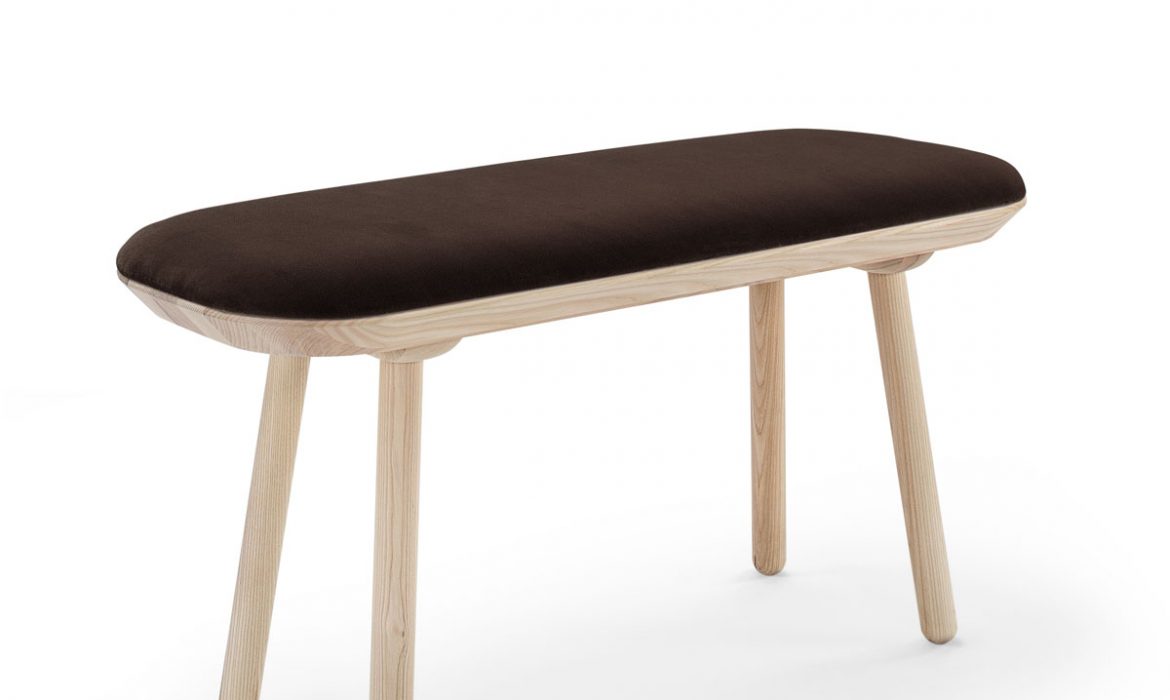 Sitzbank NAIVE BENCH in braun von EMKO