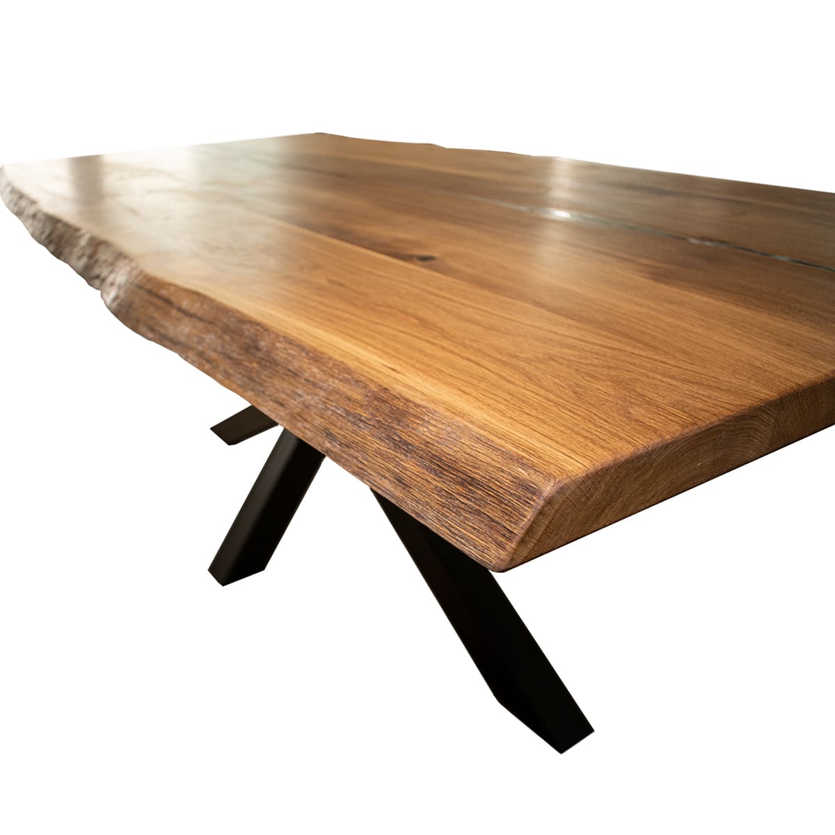 Massivholztisch Epoxidharz