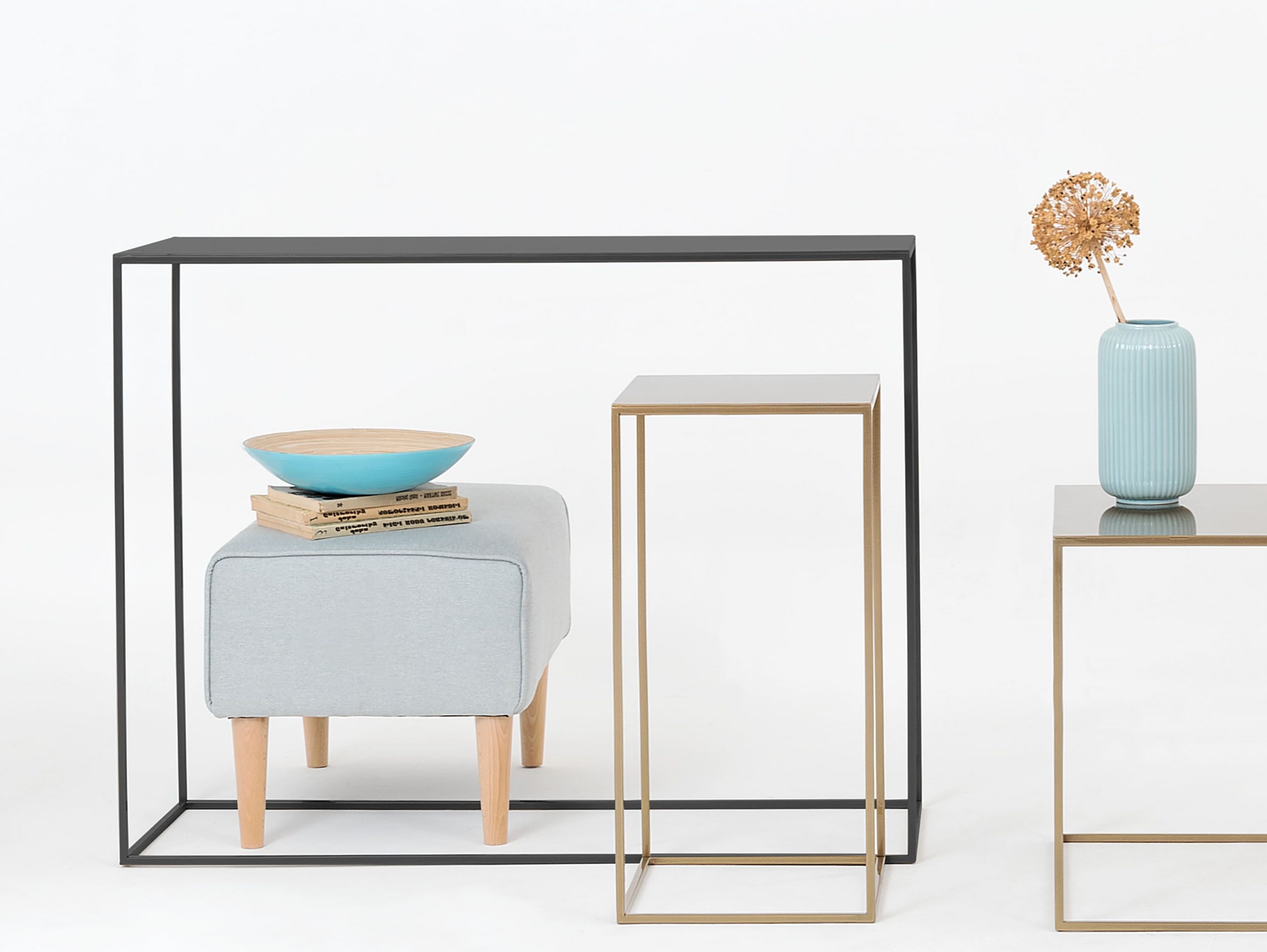 Metall-Konsole Tensio 100x35