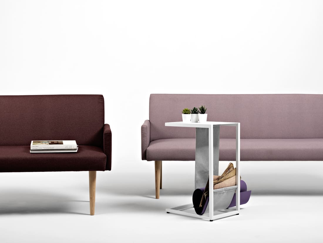 Beistelltisch aus Metall LUPE PRESS