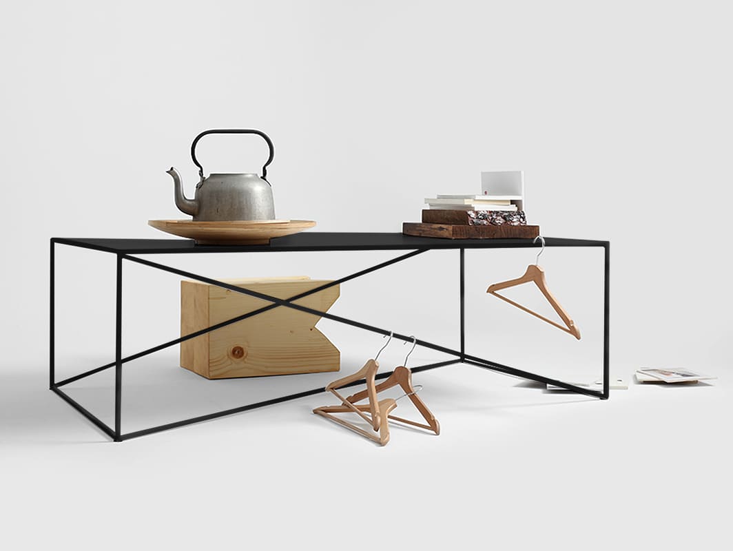 couchtisch memo metal 140