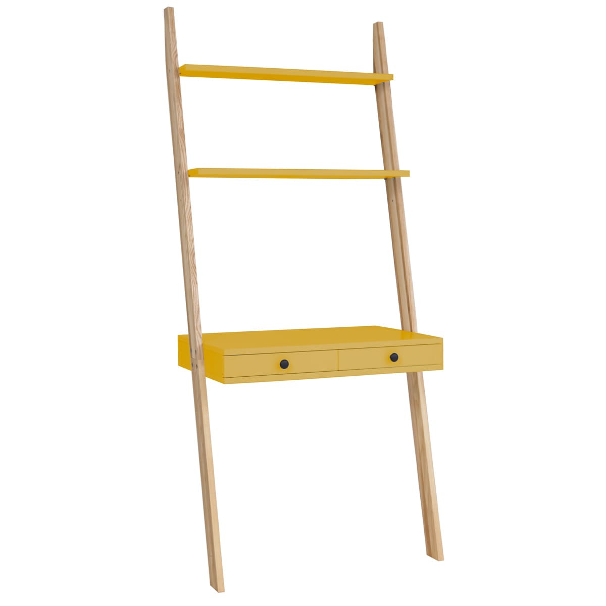 Ragaba-LENO-Schreibtisch-gelb