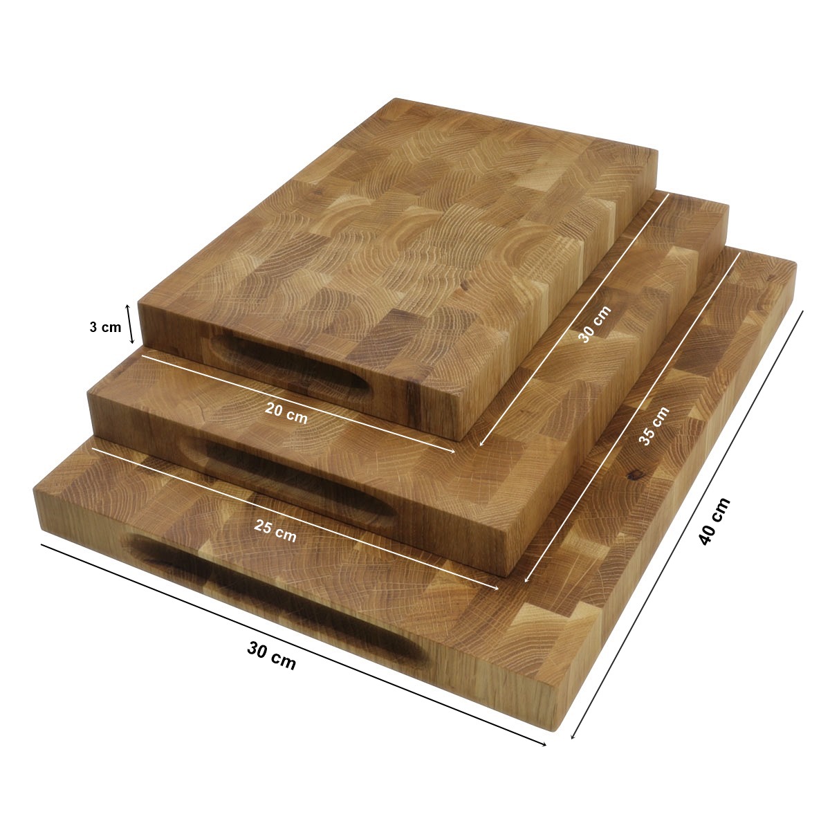 Schneidebrett 3er Set